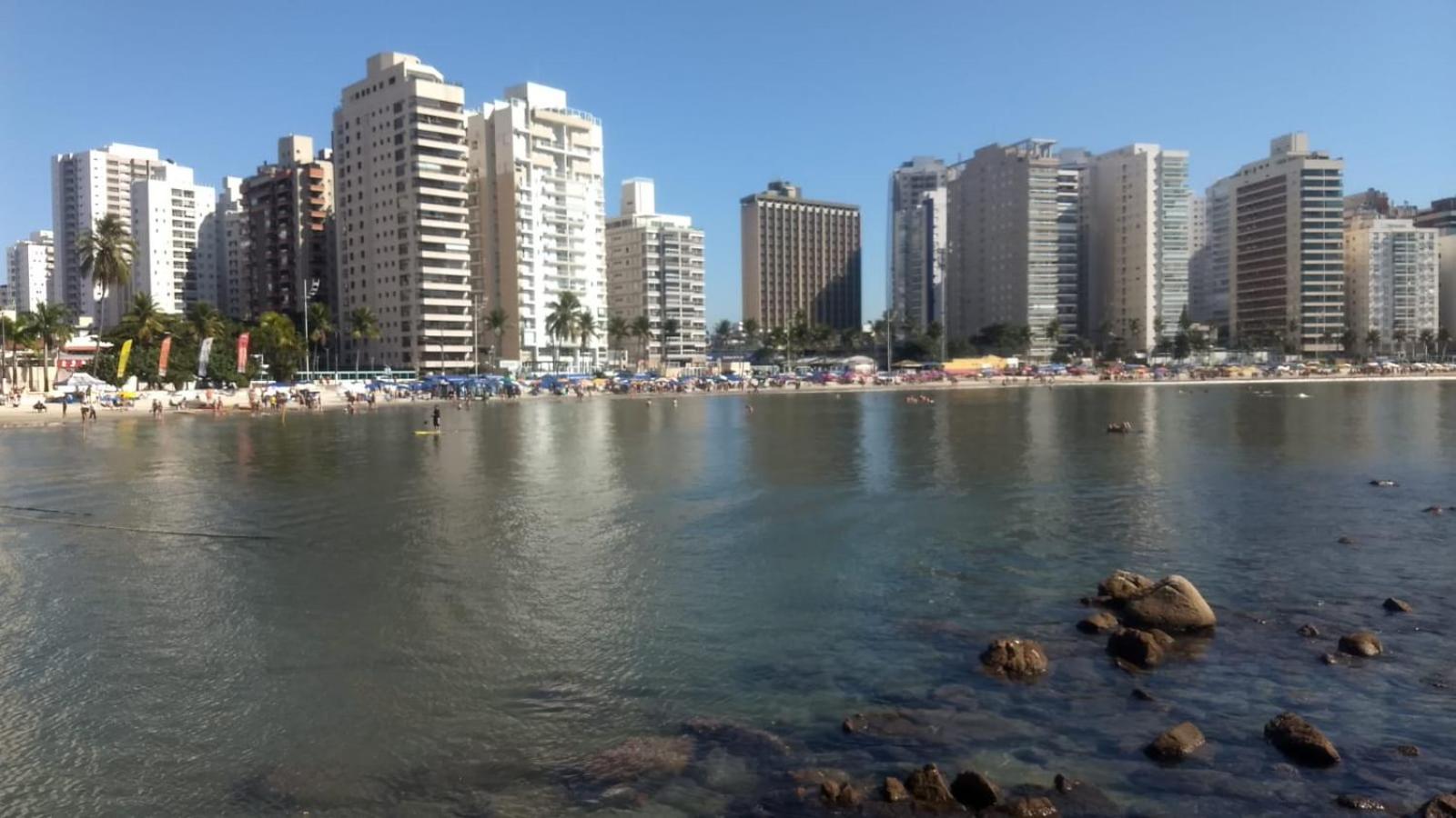 Apartamento Edificio Arpoador Guarujá Eksteriør bilde